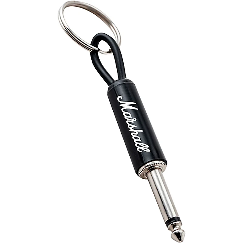 Pluginz Black Marshall Guitar Plug Keychain