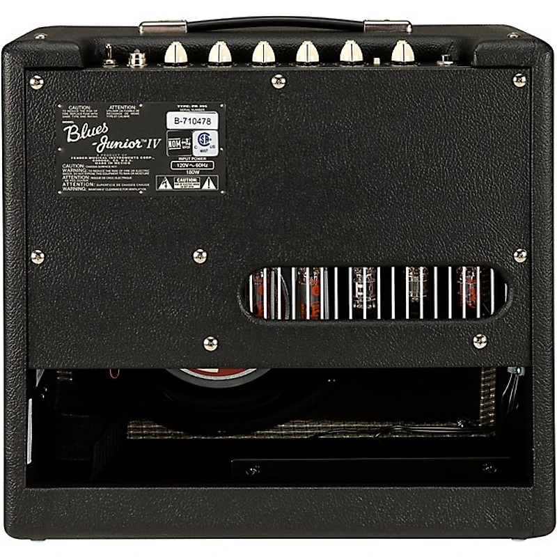 Fender Blues Junior IV 15W 1x12 Tube Guitar Combo Amplifier - Black
