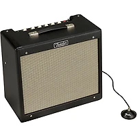 Fender Blues Junior IV 15W 1x12 Tube Guitar Combo Amplifier - Black