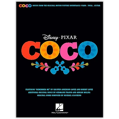 Hal Leonard Coco - Music From The Motion Picture Soundtrack for Piano/Vocal/Guitar