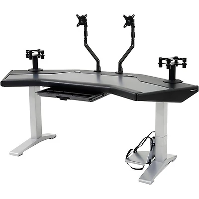Argosy Halo.G Ultimate XC Workstation Desk With Original Hautelink Pattern Desktop