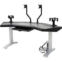 Argosy Halo.G Ultimate XC Workstation Desk With Original Hautelink Pattern Desktop