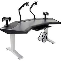 Argosy Halo.G Ultimate XC Workstation Desk With Original Hautelink Pattern Desktop