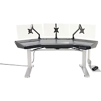 Argosy Halo.G Ultimate XM Workstation Desk With Original Hautelink Pattern Desktop