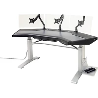 Argosy Halo.G Ultimate XM Workstation Desk With Original Hautelink Pattern Desktop
