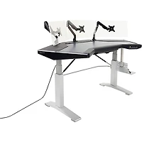 Argosy Halo.G Ultimate XM Workstation Desk With Original Hautelink Pattern Desktop