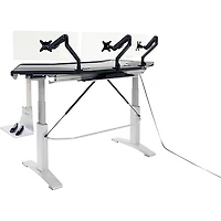 Argosy Halo.G Ultimate XM Workstation Desk With Original Hautelink Pattern Desktop