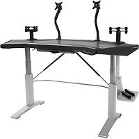 Argosy Halo.GE Ultimate XC Sit-Stand Workstation Desk With Original Hautelink Pattern Desktop