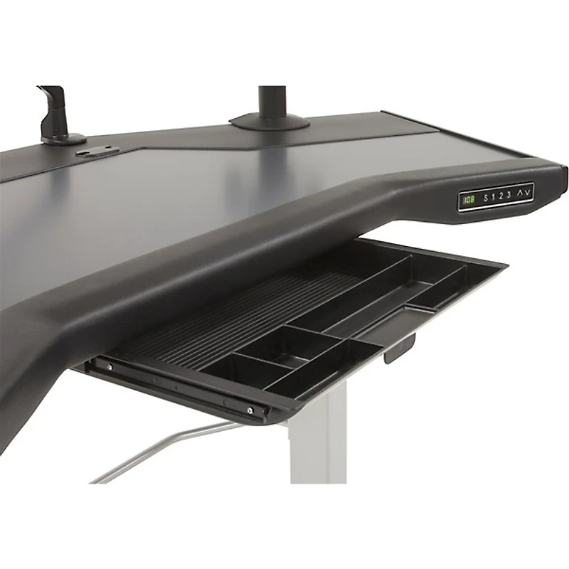 Argosy Halo.GE Ultimate XC Sit-Stand Workstation Desk With Original Hautelink Pattern Desktop