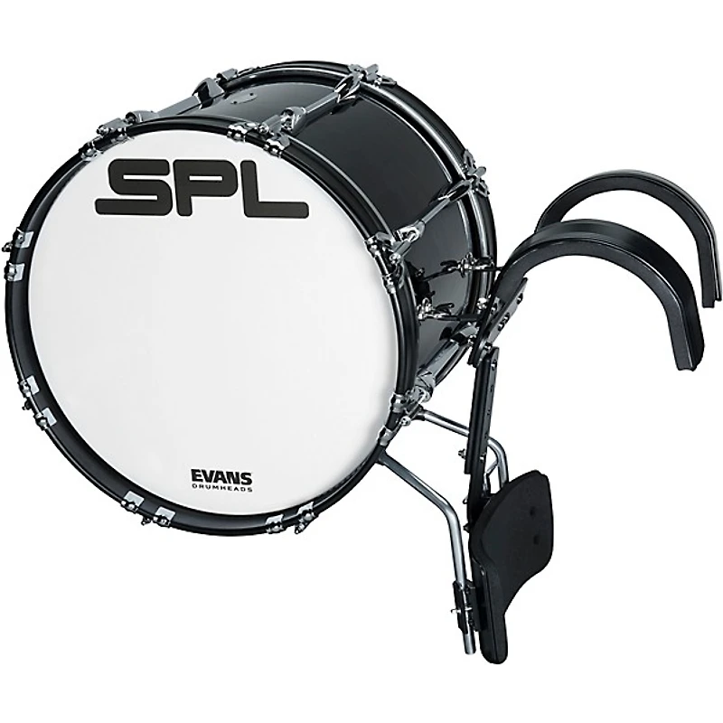 Sound Percussion Labs Birch Marching Bass Drum with Carrier