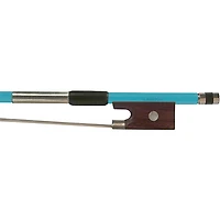 Anton Breton AB-110BU Brazilwood Student Violin Bow - Blue 4/4 Round