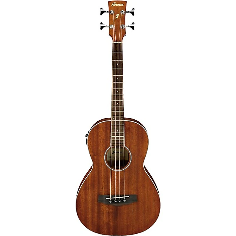 Ibanez PNB14E Parlor Acoustic-Electric Bass Guitar Natural