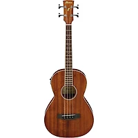 Ibanez PNB14E Parlor Acoustic-Electric Bass Guitar Natural