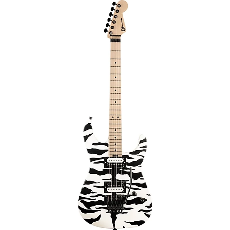 Charvel Pro-Mod DK Signature Satchel Electric Guitar Satin White Bengal
