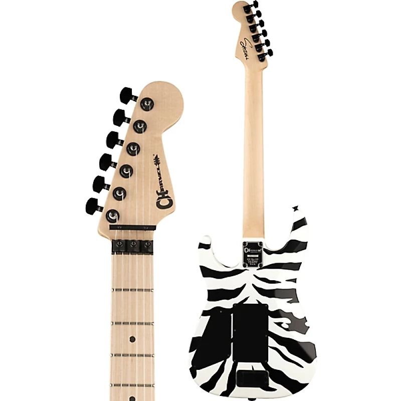 Charvel Pro-Mod DK Signature Satchel Electric Guitar Satin White Bengal