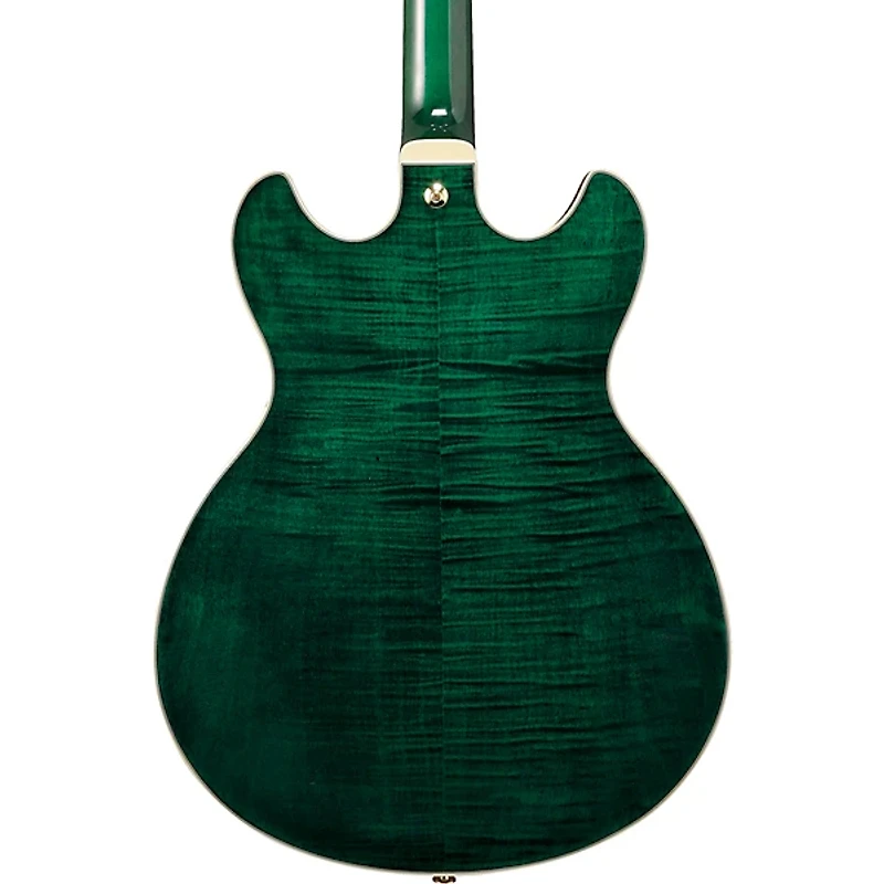Ibanez Artcore Expressionist AS93FM Electric Guitar Transparent Moss Green