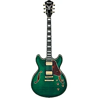 Ibanez Artcore Expressionist AS93FM Electric Guitar Transparent Moss Green