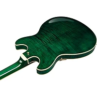 Ibanez Artcore Expressionist AS93FM Electric Guitar Transparent Moss Green