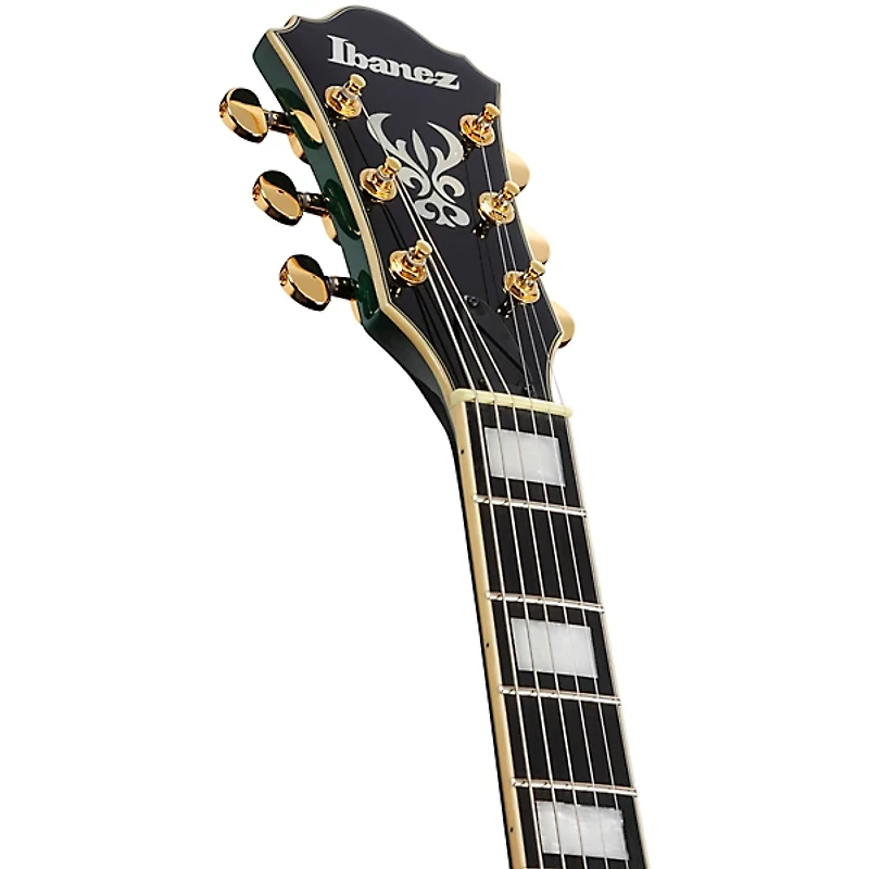 Ibanez Artcore Expressionist AS93FM Electric Guitar Transparent Moss Green