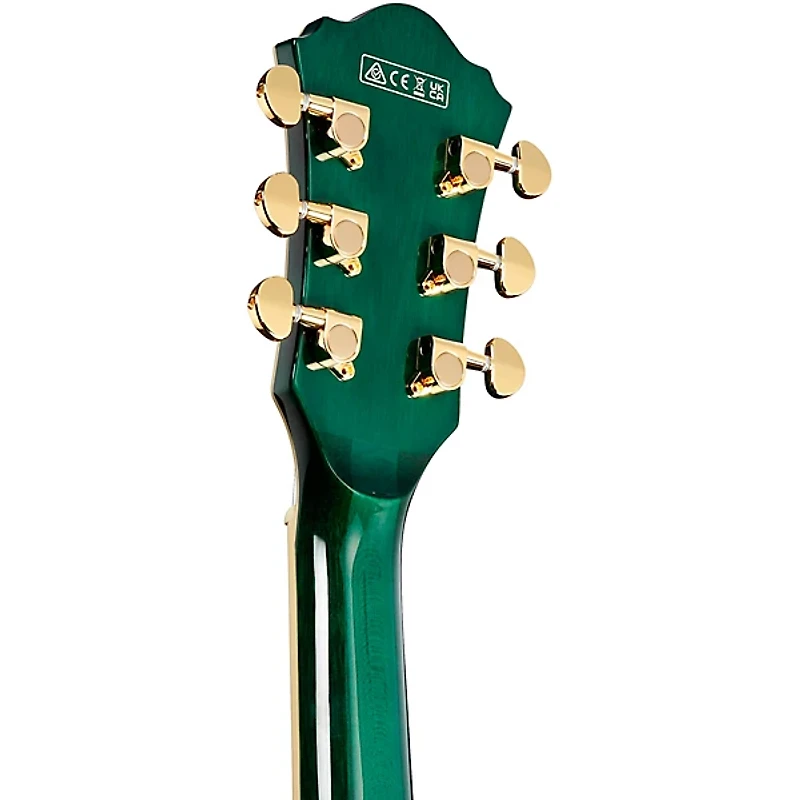 Ibanez Artcore Expressionist AS93FM Electric Guitar Transparent Moss Green