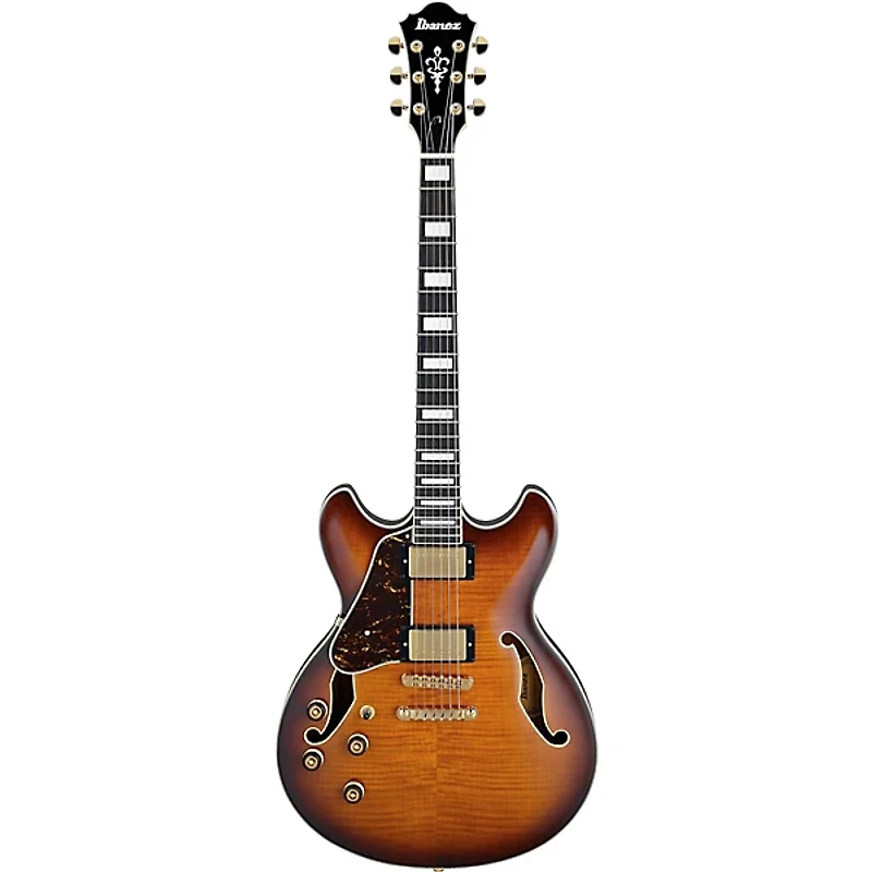 Ibanez Artcore AS93FML Expressionist Series Semi-Hollow Left-Handed Electric Guitar Violin Sunburst