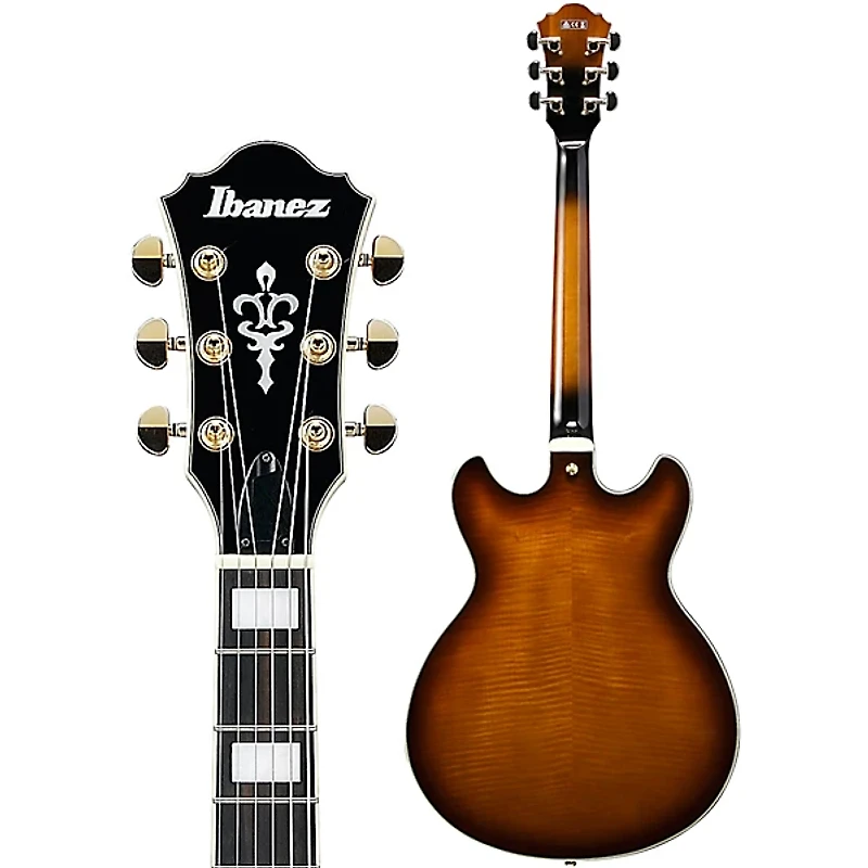 Ibanez Artcore AS93FML Expressionist Series Semi-Hollow Left-Handed Electric Guitar Violin Sunburst