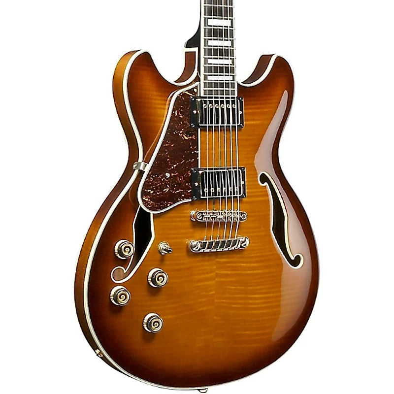 Ibanez Artcore AS93FML Expressionist Series Semi-Hollow Left-Handed Electric Guitar Violin Sunburst