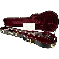 Gretsch Guitars G6129T Players Edition Jet FT With Bigsby Electric Guitar Red Sparkle