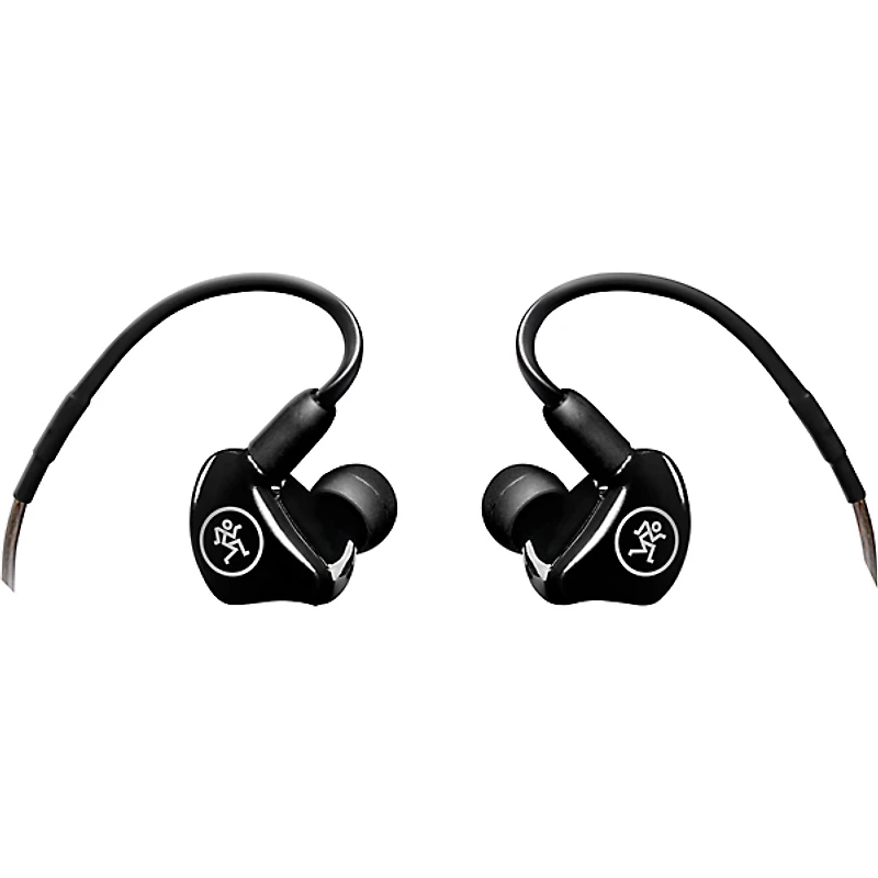 Mackie MP-120 Single-Dynamic Driver Professional In-Ear Monitors - Black