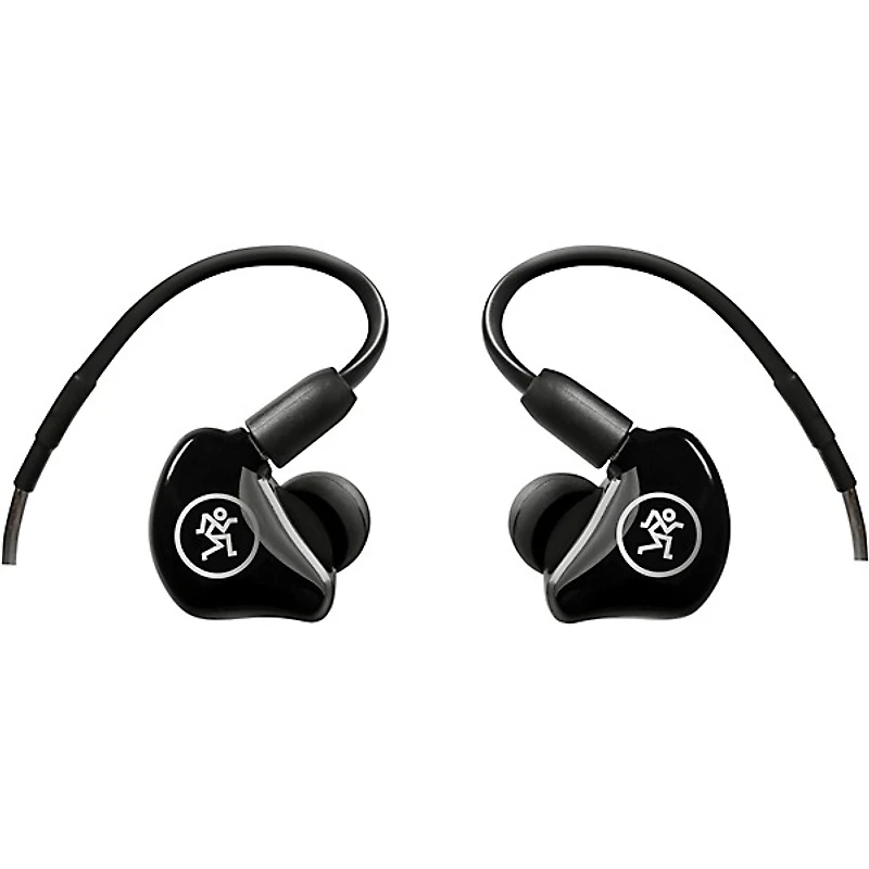 Mackie MP-240 Dual Hybrid Driver Professional In-Ear Monitors Black