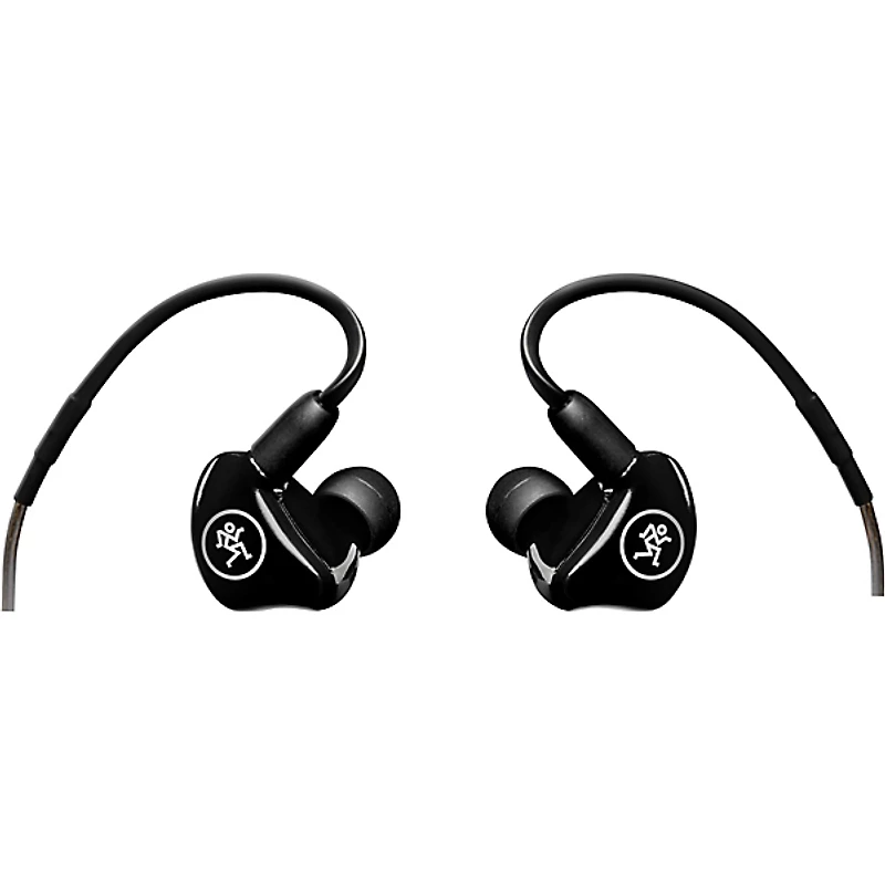 Mackie MP-240 Dual Hybrid Driver Professional In-Ear Monitors Black