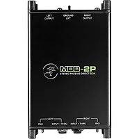 Mackie MDB-2P Stereo Passive Direct Box