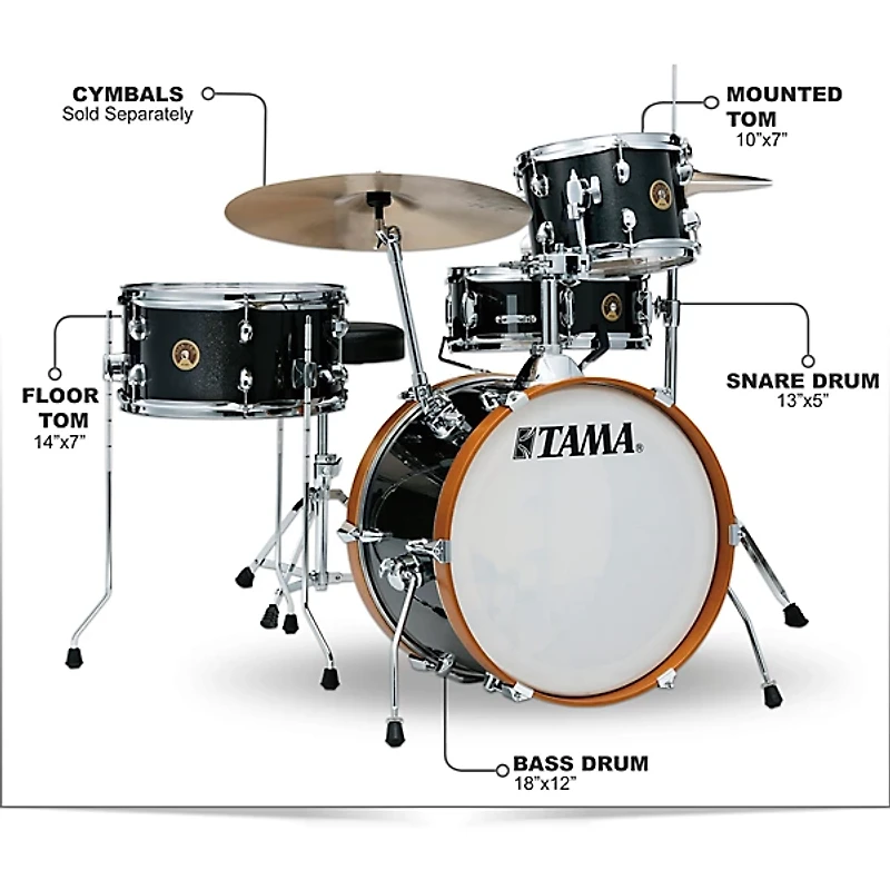 TAMA Club-JAM 4-Piece Shell Pack