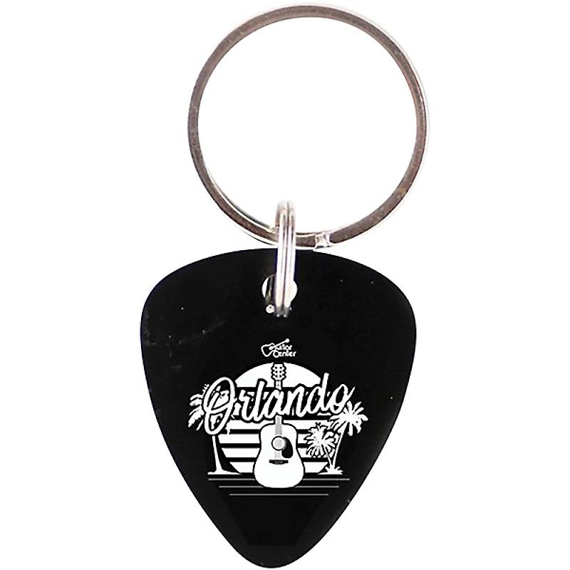 Guitar Center Orlando Guitar Pick Keychain