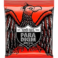 Ernie Ball 2 Pack- Paradigm Skinny Top Heavy Bottom 7 Electric Guitar Strings Bundle