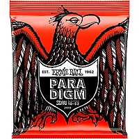 Ernie Ball 2 Pack- Paradigm Skinny Top Heavy Bottom Electric Guitar Strings Bundle