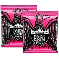 Ernie Ball 2 Pack- Paradigm Super Slinky Electric Strings Bundle