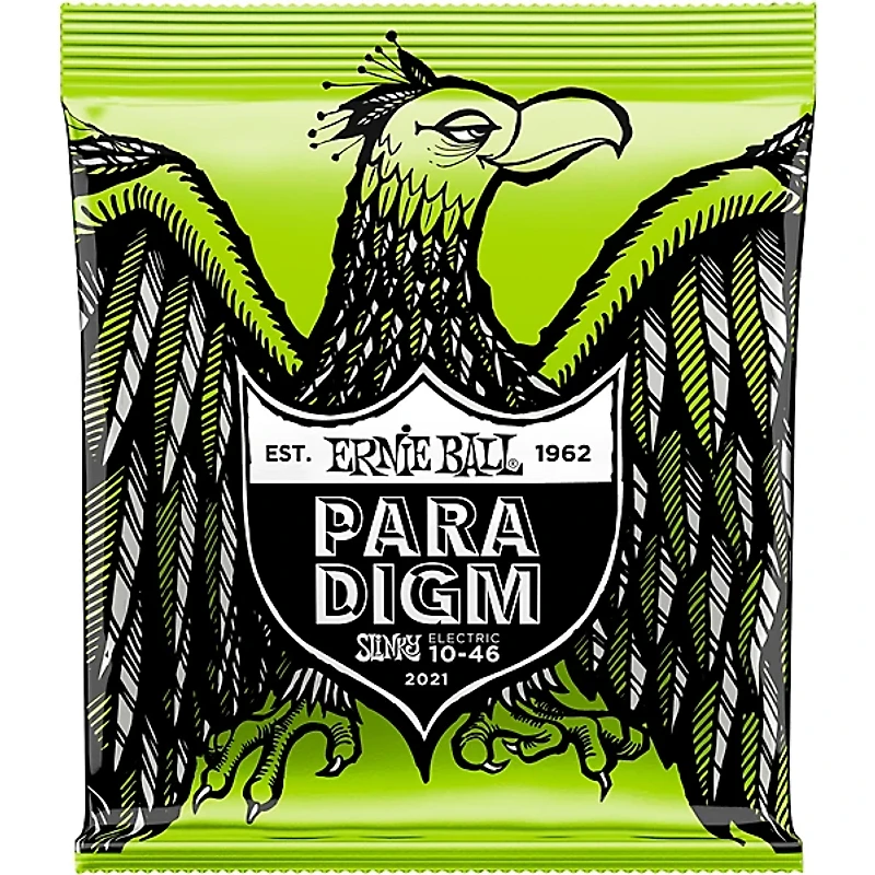 Ernie Ball Paradigm Regular Slinky Electric Guitar Strings 2-Pack - (10-46)