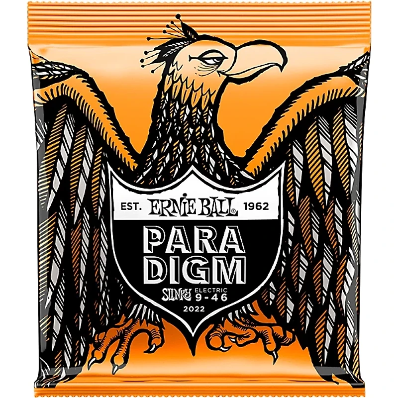 Ernie Ball Paradigm Hybrid Slinky Electric Guitar Strings 2-Pack - (9-46)