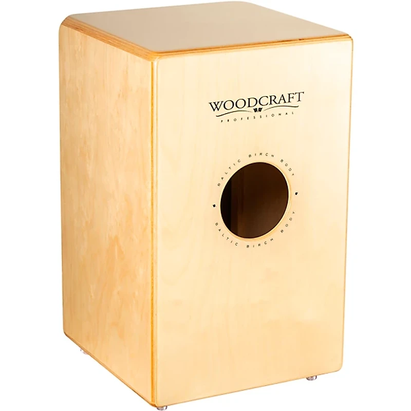 MEINL Woodcraft Series String Cajon with Makah Burl Frontplate Makah Burl