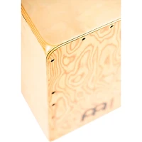 MEINL Woodcraft Series String Cajon with Makah Burl Frontplate Makah Burl