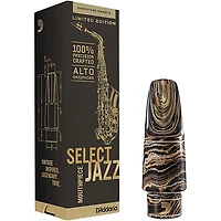 D'Addario Woodwinds Select Jazz Marble Alto Saxophone Mouthpiece