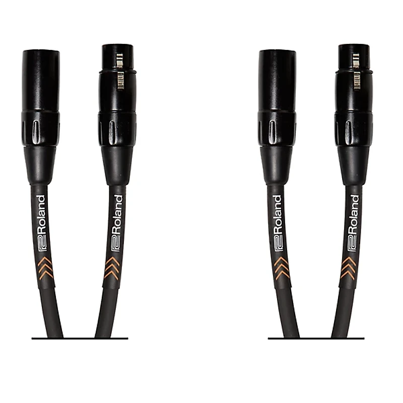 Roland Black Series Microphone 10ft. - 2 Pack