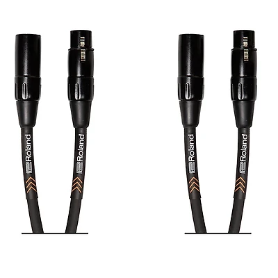 Roland Black Series Microphone 10ft. - 2 Pack
