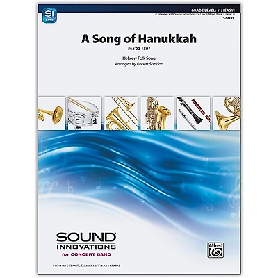 Alfred A Song of Hanukkah Conductor Score 1.5 (Easy)