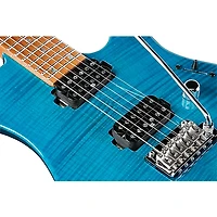 Ibanez MM1 Martin Miller Signature Electric Guitar - Transparent Aqua Blue