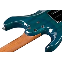 Ibanez MM1 Martin Miller Signature Electric Guitar - Transparent Aqua Blue