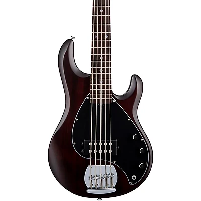 Sterling by Music Man StingRay RAY5 5-String Electric Bass Guitar - Satin Walnut