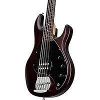 Sterling by Music Man StingRay RAY5 5-String Electric Bass Guitar - Satin Walnut