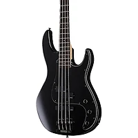 ESP LTD AP-4 Electric Bass Black Black Pickguard
